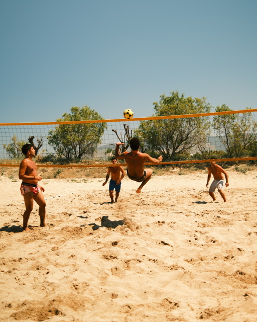 Foot volley στην Κω